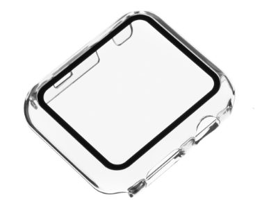 FIXED, Apple, Watch 45mm / Series 8 45mm, Polycarbonate, Clear, Full frame coverage; Rounded edges; 100% transparent, Screen protector Case