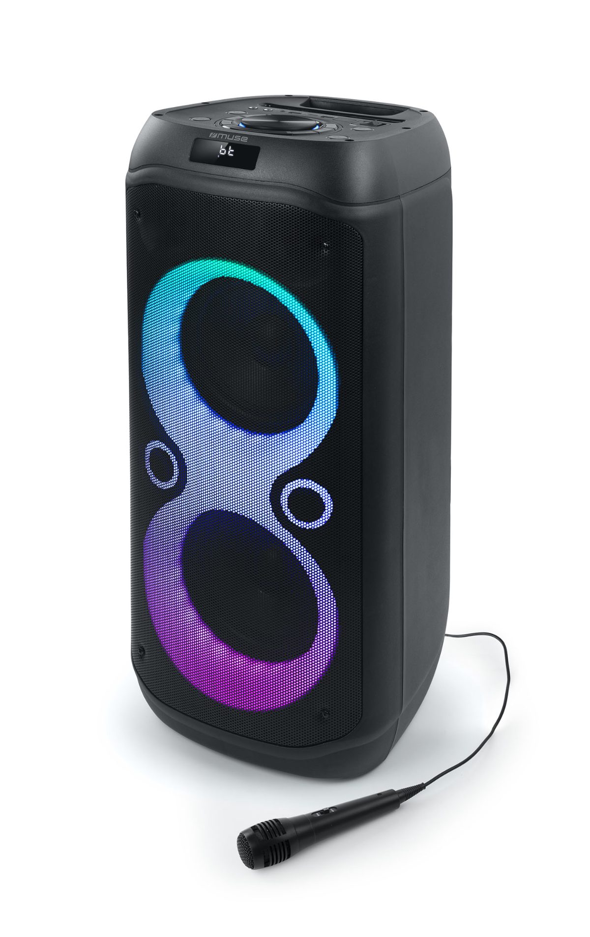 Party Box Speaker, M-1937 DJ, 600 W, Bluetooth, Wireless connection, Portable, Black