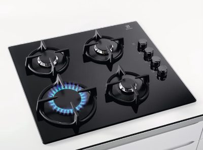 Electrolux gāzes plīts virsma