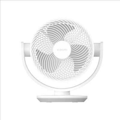 Smart Desktop Air Circulation Fan EU, Table Fan, 18 W, Diameter 20 cm, Number of speeds 100, Oscillation, White
