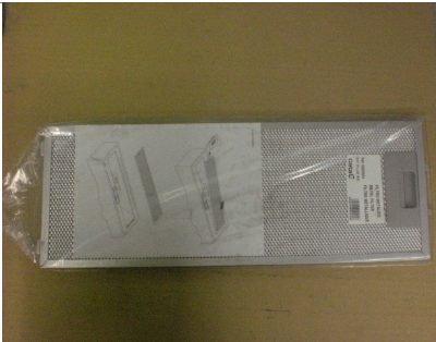 Hood accessory, 02800904, Metal filter, Quantity per pack 1, For GC DUAL 45, Stainless steel
