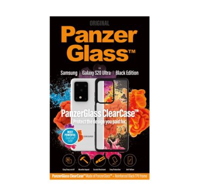 PanzerGlass ClearCase Samsung Galaxy S20+ Ultra, Black, PanzerGlass