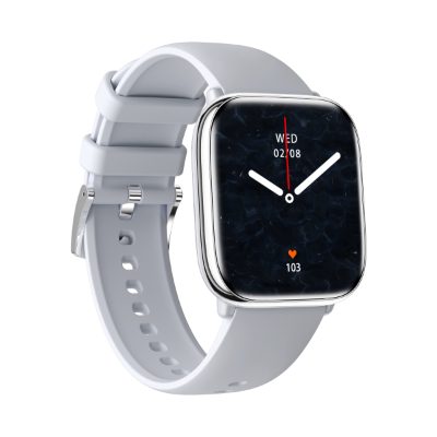 myPhone Watch Pastel, Smart watch, AMOLED, 1.75", Waterproof, Silver Grey