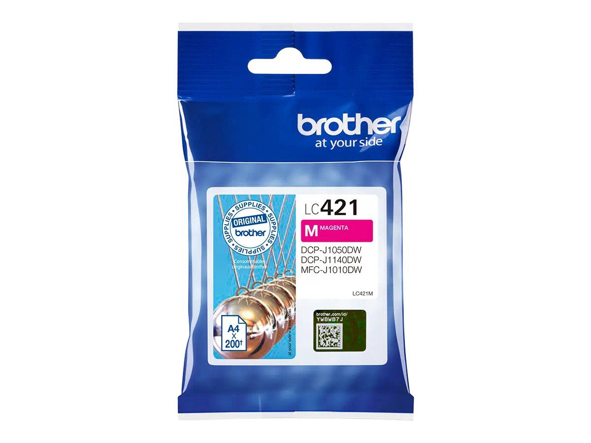 Brother LC421M, Ink Cartridges, Magenta
