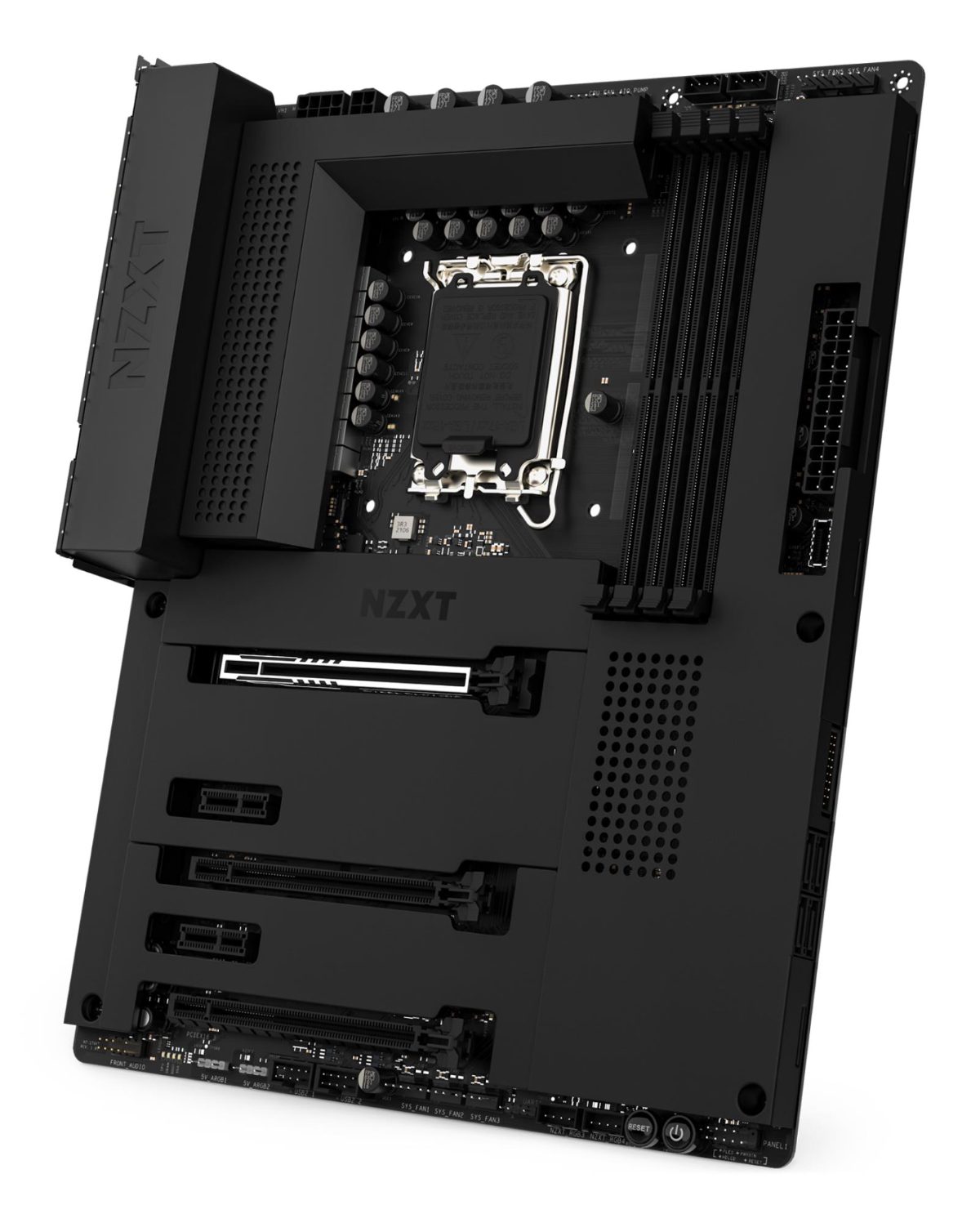 Mainboard, NZXT, Intel Z790, LGA1700, ATX, Memory DDR5, Memory slots 4, 2xPCI-Express 3.0 1x, 2xPCI-Express 4.0 16x, 1xPCI-Express 5.0 16x, 1xM.2, 1xHDMI, 2xUSB 2.0, 2xUSB 3.2 type B, 3xUSB 3.2, 1xUSB-C, 1xOptical S/PDIF, 1xRJ12, 5xAudio port, N7-Z79XT-B1