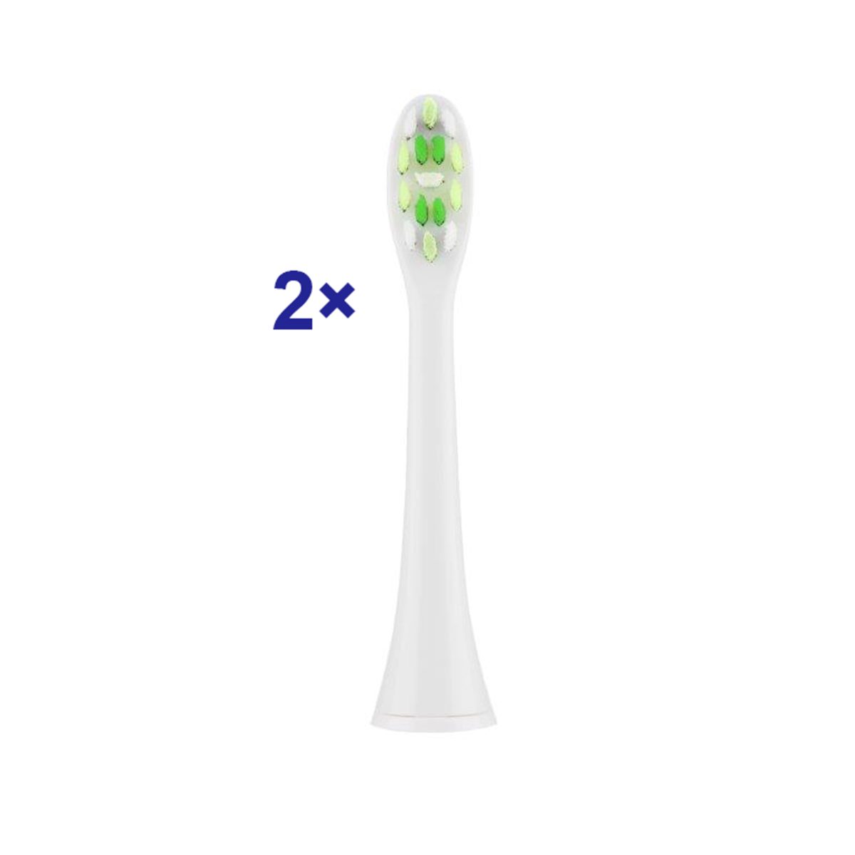 Toothbrush replacement, WhiteClean ETA070790400, Heads, For adults, Number of brush heads included 2, Number of teeth brushing modes Does not apply, White