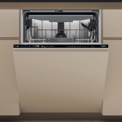 Whirlpool WH6IC16B4M6T0, Built-in, Width 60 cm, Number of place settings 16, Number of programs 10, Energy efficiency class C, Display, Black
