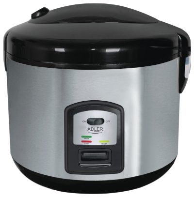 AD 6406, 1000 W, Stainless steel/Black