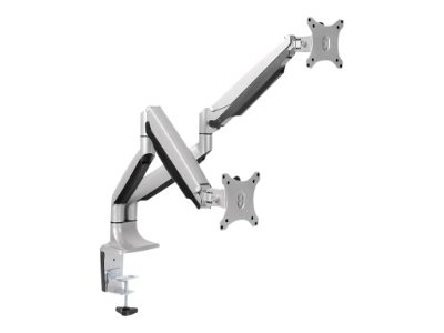 Logilink BP0043 Dual Monitor Desk mount, 13"-32",gas spring, aluminum, Logilink