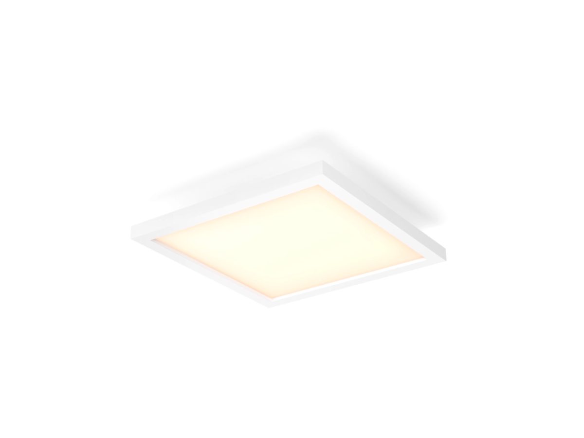 Philips Hue Aurelle square panel light, White, 2200-6500 Hue White Ambiance
