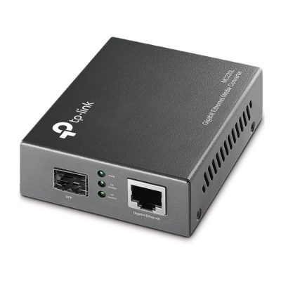 Gigabit Ethernet Media Converter, MC220L, Gigabit SFP port, 10/100/1000M RJ45 port (Auto MDI/MDIX)