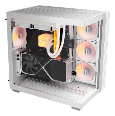Case, BE QUIET, LIGHT BASE 600 DX, Tower, Case product features Transparent panel, ATX, MicroATX, MiniITX, Colour White, BGW66