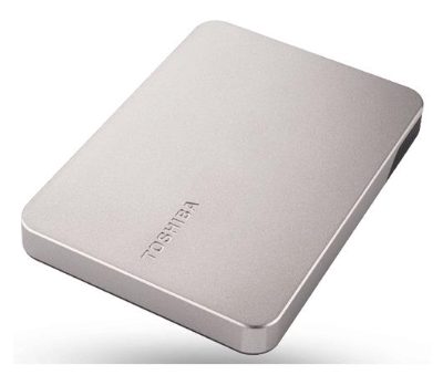 Toshiba Hard drive, Canvio Flex, 1000 GB, 2.5 ", USB 3.2 Gen 1, Warm Silver