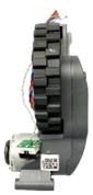 Vacuum Cleaner Accessory, ROBOROCK, Right Anti-skid Wheel, For Q5/Q7/Q7 Max/S7 MaxV/S7 Max Ultra/Qrevo/Qrevo MaxV, 9.01.1319