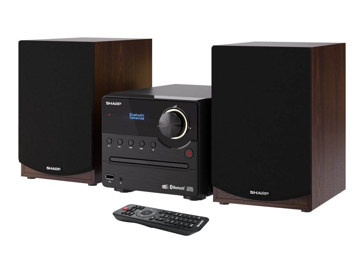 Hi-Fi Micro System, XL-B517D(BR), Brown, USB port, AUX in, Bluetooth, CD player, FM radio, Wireless connection