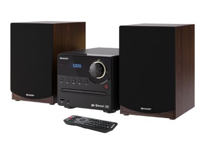 Hi-Fi Micro System, XL-B517D(BR), Brown, USB port, AUX in, Bluetooth, CD player, FM radio, Wireless connection