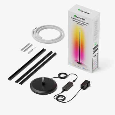 Nanoleaf Floor Lamp Smart Matter WiFi, 22 W, RGBW