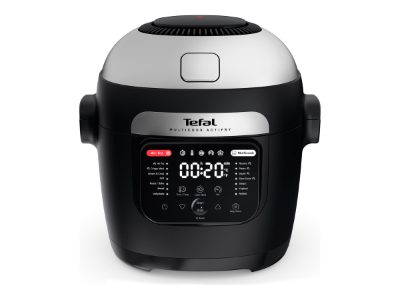 TEFAL Air Fryer and Multicooker, MY741CF0 Actifry, Power 1334 W, Capacity 6 L, Black/Silver