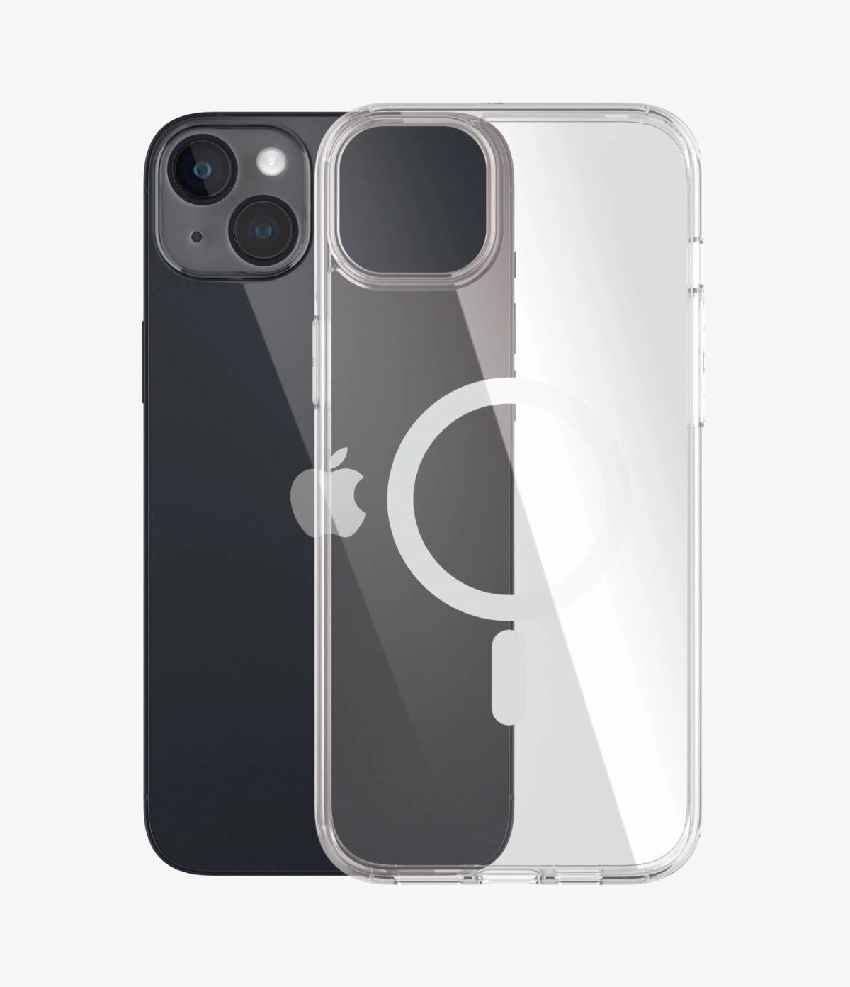 HardCase MagSafe Compatible, Apple, iPhone 14 Plus, Clear, MagSafe compatible; Military Grade Standard; 100% recycled frame material