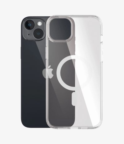 HardCase MagSafe Compatible, Apple, iPhone 14 Plus, Clear, MagSafe compatible; Military Grade Standard; 100% recycled frame material