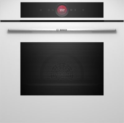 Oven, HBG7721W1S, 71 L, Electric, Pyrolysis, Touch control, Convection, Height 59.5 cm, Width 59.4 cm, White