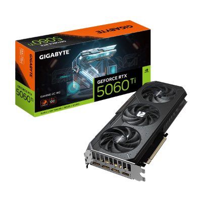 Gigabyte GeForce RTX 5060 Ti GAMING OC 16G, NVIDIA, 16 GB, GeForce RTX 5060 Ti, GDDR7, HDMI ports quantity 1, PCI-E 5.0