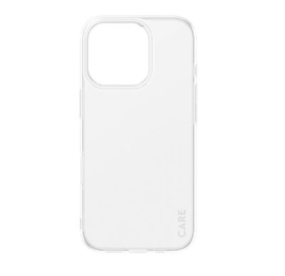 CARE Fashionable Case, Back cover, Apple, iPhone 16 PRO, Recycled plastic, Transparent, X-Ray Soft Basic