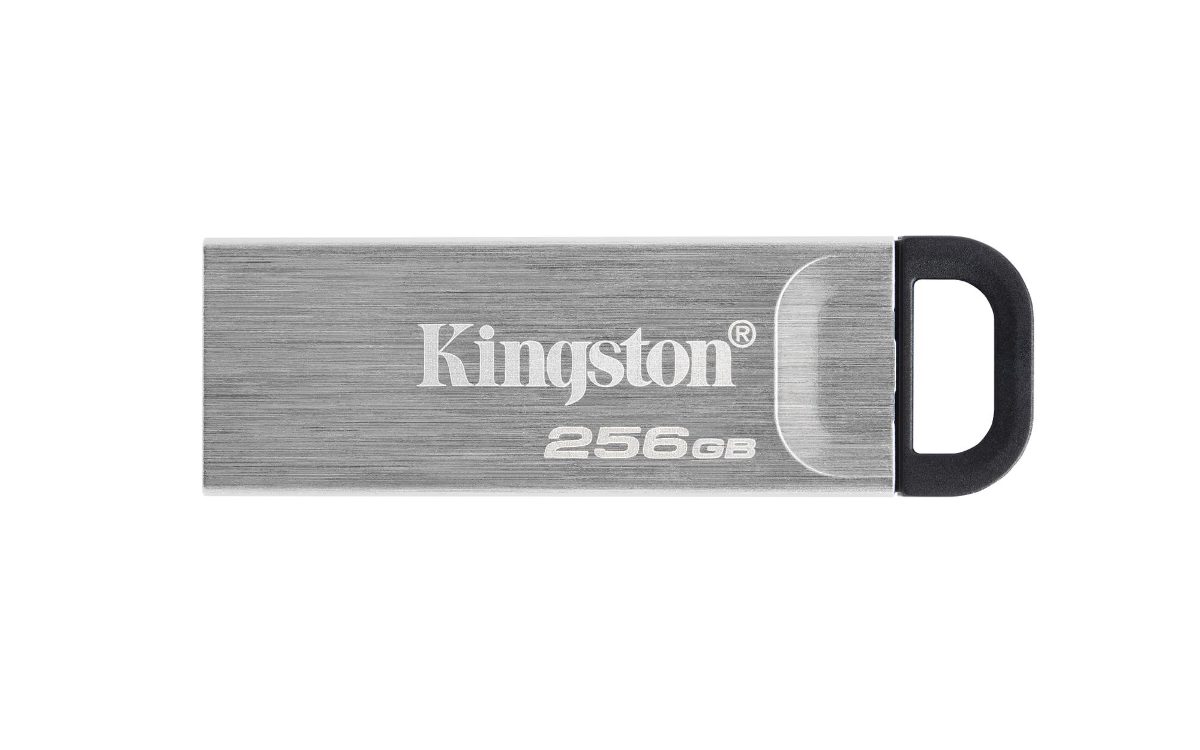 USB Flash Drive, DataTraveler Kyson, 256 GB, USB Type-A, Silver