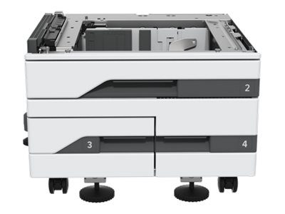 Lexmark CX93x/MX93x 2520-Sheet Tandem Tray with Caster, Lexmark, Media tray / feeder - 2520 sheets
