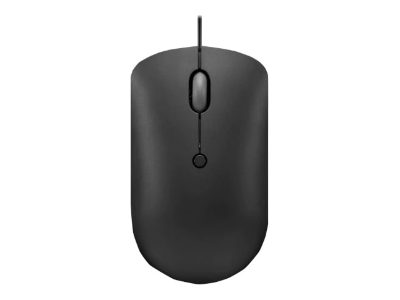 Compact Mouse, 400, Wired, USB-C, Raven black