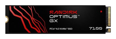 SSD, SANDISK, 300xTBW rating, MTBF 1750000 h, Read speed 6800 MB/s, Write speed 5800 MB/s, NVMe Yes, PCI Express 4.0, M.2, 500 GB, SDSP71500GAN-000E0