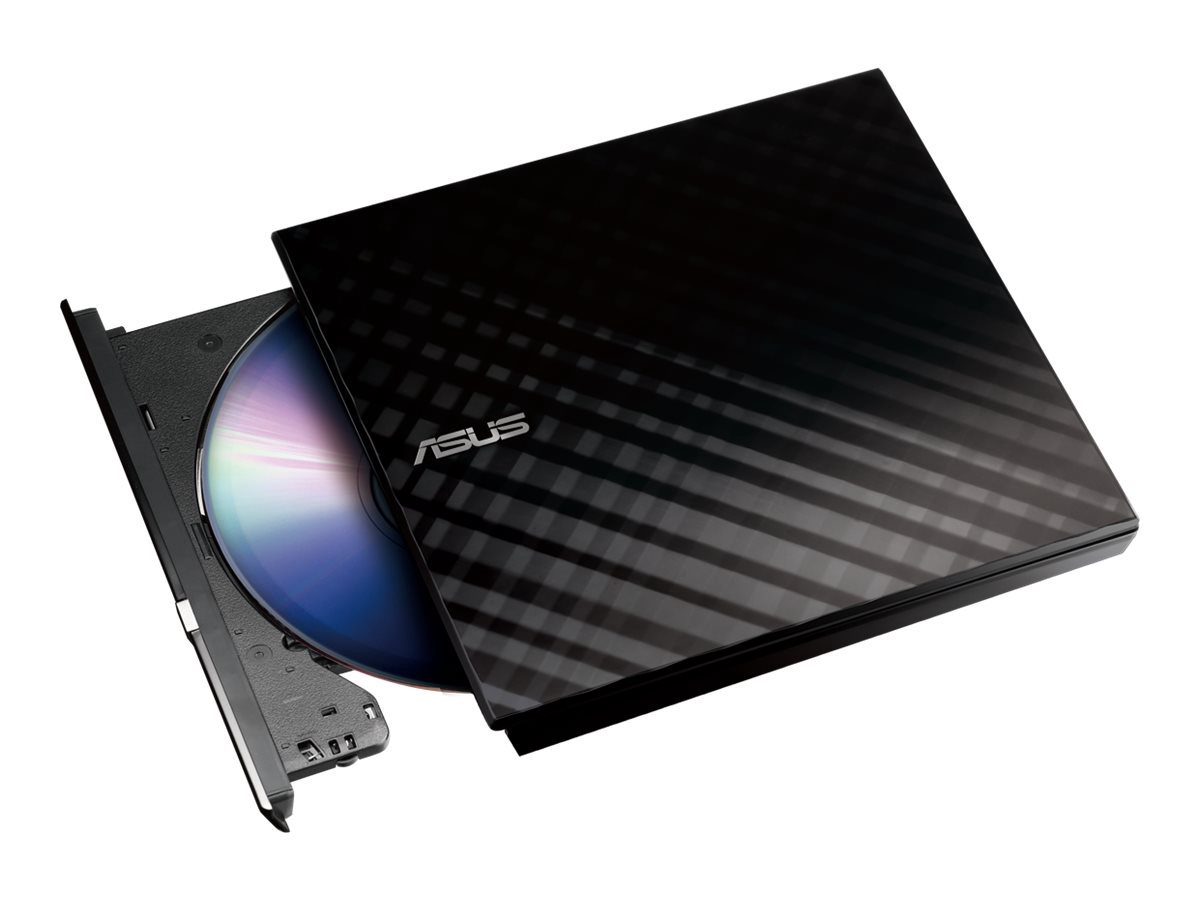 SDRW-08D2S-U Lite, Interface USB 2.0, DVD±RW, CD read speed 24 x, CD write speed 24 x, Black, Desktop/Notebook
