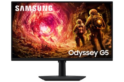 Odyssey QHD G5 G50F, 27 ", IPS, QHD, 16:9, 180 Hz, 1 ms, 2560 x 1440 pixels, 300 cd/m², HDMI ports quantity 1, Black