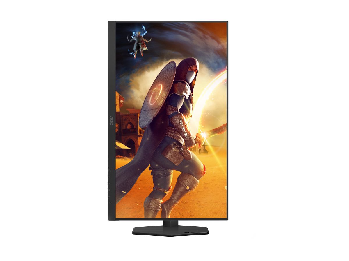 Q27G4SRU, 27 ", Fast IPS, QHD, 16:9, 320 Hz, 0.3 ms, 2560 x 1440 pixels, 400 cd/m², HDMI ports quantity 2, Black