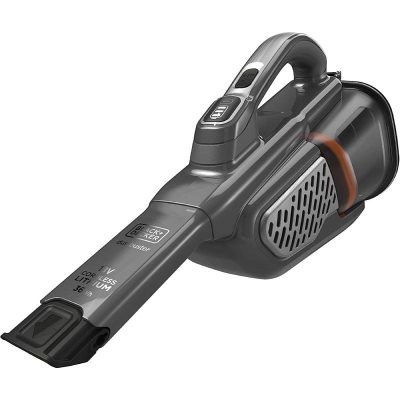 BLACK & DECKER Vacuum Cleaner, BHHV520JF-QW, Cordless, 36 W, 18 V, Operating time (max) 21 min, Grey/Black
