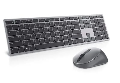 Pro Plus KM7321W, Keyboard and Mouse Set, Wireless, Mouse included, Wireless connection, Lithuanian, Titan Gray