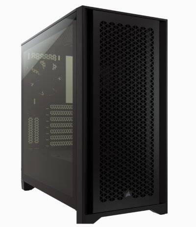 Computer Case, 4000D, Side window, Black, ATX