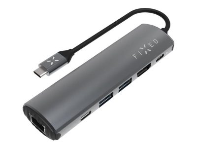 6-port USB-C HUB Pro for laptops and tablets