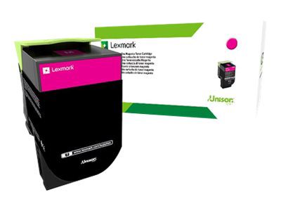 Lexmark 80C2HME, 802HME Magenta High Yield Corporate Cartridge (3k), Cartridge, Magenta