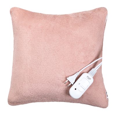 Adler Super Soft Electric Heating Pad, AD 7444, Number of heating levels 2, Number of persons 1, Washable, Remote control, 80 W, Pink
