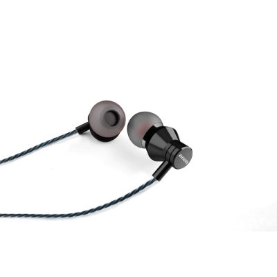 AIWA In-Ear stereo austiņas ar mikrofonu, melnas (USB)