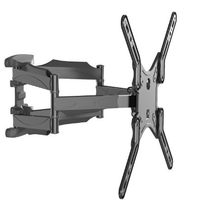 Wall mount, WM-60ST-01, Tilt, swivel, rotate, 32-60 ", Maximum weight (capacity) 36.4 kg, Black