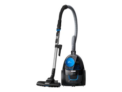 PHILIPS PowerPro Compact bezmaisu putekļsūcējs, 900 W (melns)
