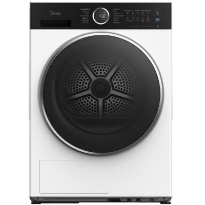 Midea Dryer Machine, MD205H80BW/W-BK, Energy efficiency class C, 8 kg, Depth 60 cm