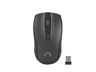 Natec Mouse, Jay 2, Wireless, 1600 DPI, Optical, Black, Natec, Mouse, Optical, Wireless, Black