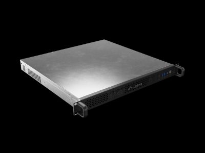Lanberg Rackmount server chassis ATX 420/10 19"/1U, SC01-4201-10B, Black