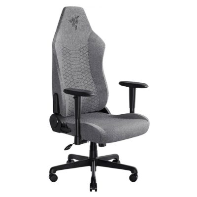 Razer Iskur V2 X, Gaming Chair, Multi Layered Fabric/Steel, Light Grey