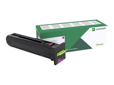 Lexmark CX860 Magenta Return Programme 55K Toner Cartridge, Lexmark 82K2UM0, Lexmark - Ultra High Yield - magenta - original - toner cartridge - LCCP, LRP, Toner cartridge, Magenta