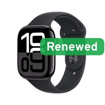 Apple Renewed Grade A, Apple Watch Series 10 LTE 46mm, Jet Black