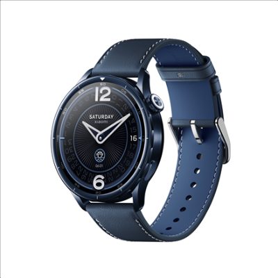 Xiaomi Watch S5 46mm, Smart watch, AMOLED, 1.48”, Waterproof, Ceramic Blue